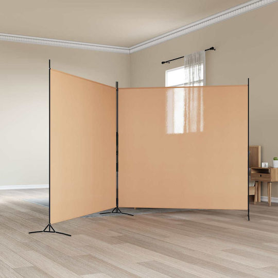 vidaXL Decorative Room Divider Fabric 348x180cm
