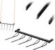 Hand Soil Loosening Cultivator Strong Metal Garden Tool Without Handle