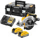 DEWALT DCS565S2T Fierăstrău Circular Fără Perii 18V 2x3.5Ah