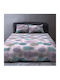 Biokarpet Paturi & Cuverturi Pat Home Gallery Bloom Lila 608-În Dublu