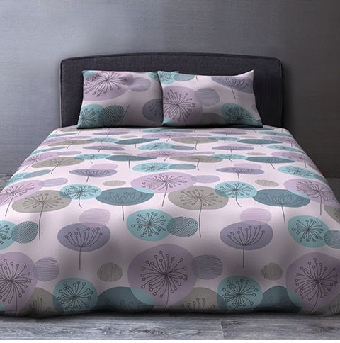 Biokarpet Κουβερλί Home Gallery Bloom Lila 608-υπέρδιπλο