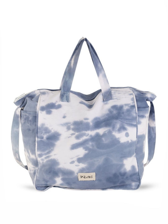 Kbas Stoff Strandtasche Blau Kbas Stoff Strandtasche Blau