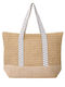 Celestino Women's Printed Beach Bag Tan Strap