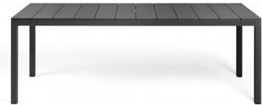 Nardi Aluminum Dining Table Antracite 210x85x75cm