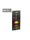 Pictură De Halloween Cu Iluminare LED 70 X 30 Cm Decor De Perete Lumină Galbenă 2 X Baterii AA