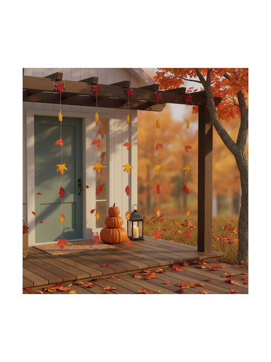 Autumn Decoration Hanging Leaves 2.1 M Set 4 Garlands