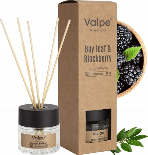 Valpe Difuzor Cu Bețișoare Frunză De Dafin Mure 50 Ml Dz50-325