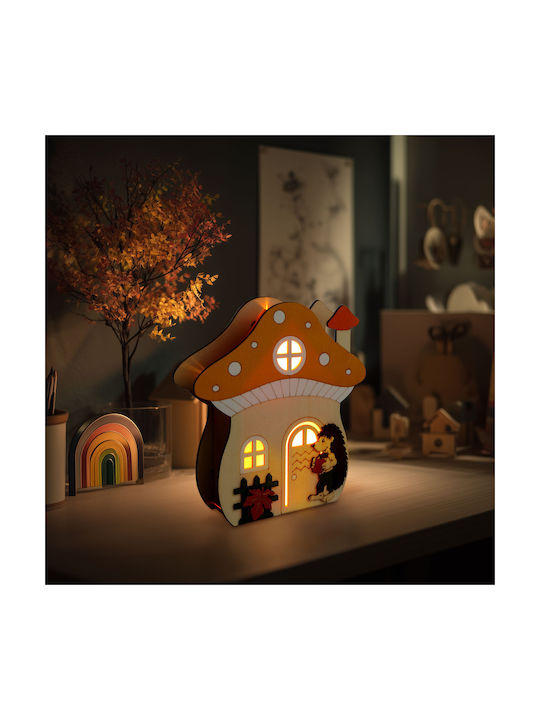 Lămpi Decorative Pentru Masă LED Alb Cald Ciupercă 15x16x5cm
