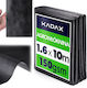 Kadax 47335 Ύφασμα Εδαφοκάλυψης 150gr/m² 1.6x10m Μαύρο