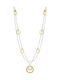 Oxette Colier Dublu Placat cu Aur
