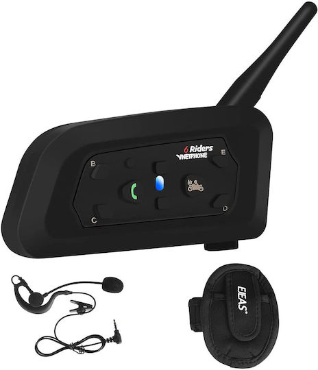 V4C Einzelne Motorrad-Kommunikationssysteme für Helm mit Bluetooth