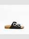 Women's Flat Sandals Black