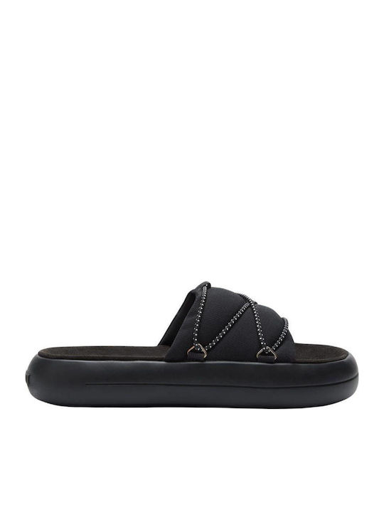 Moon Boot Slides Μαύρα