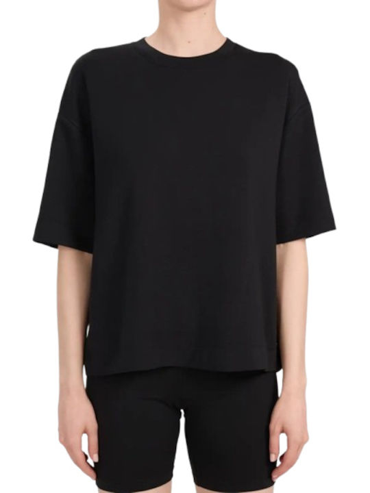 4F T-Shirt Μαύρο