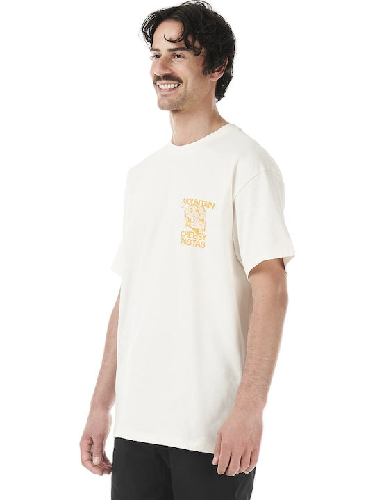 Polo Herrenbluse Kurzarm Off-White