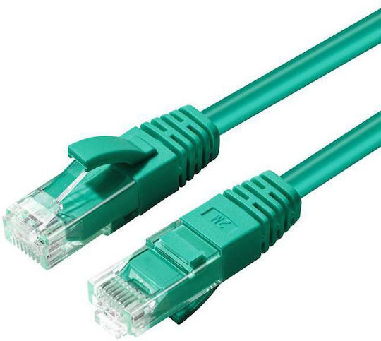 Microconnect U/UTP Cat.5e Ethernet Network Cable 0.3m Green