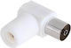 293586 Koaxial Stecker Eckig Weiblich Set 20 Stück