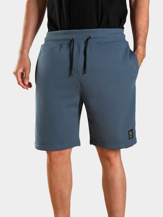 3Guys Sports Men's Bermuda Shorts Blue Indigo