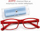 Panora Reading Glasses +2.00 In Red Colour 14805