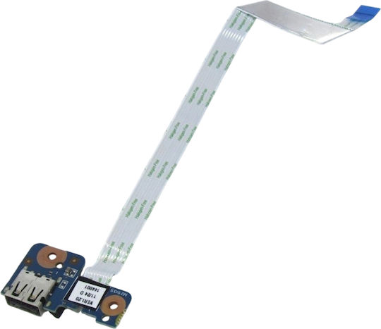 USB Board Laptop HP 240 G4 240 G5 245 G4 245 G5 340 G3 348 G3 348 G4 X360 1030 G2 14-ac 14-af 14-am 14-an 14-am052nr 813515-001 6050a2731801 Ribbon Cable Code 1-brd323