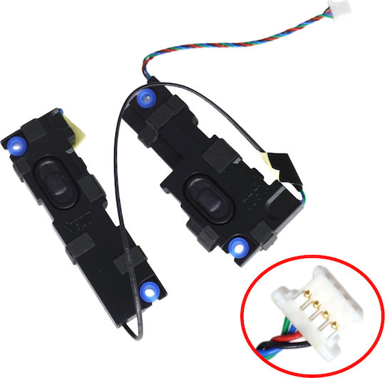 Speaker Set Pair Laptop Dell Latitude 3120 3140 E3120 E3140 3120 2-in-1 Nd233 0nd233 Cn-0nd233 Gdb10 Pk230012r00 Speakers Left+Right Code 1-spkr375