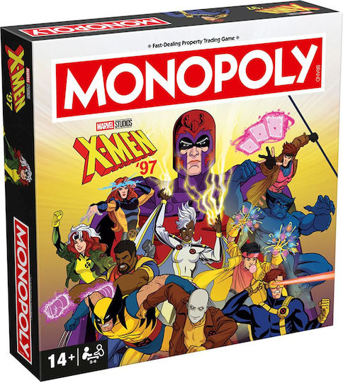 Επιτραπέζιο Παιχνίδι Monopoly X-Men '97 για 2-6 Παίκτες 14+ Ετών WIN6062 (EN) Winning Moves