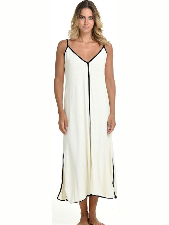 Zen Intimates Summer Women's Nightgown Cream