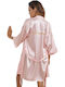 La Lolita Amsterdam Set De Pijamale Dama Roz De Vară Bridesmaid