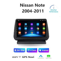 Ηχοσύστημα Nissan Note 2004-2011 με Bluetooth, USB & GPS Ηχοσύστημα Nissan Note 2004-2011 με Bluetooth, USB & GPS