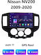Car Audio System for Nissan NV200 2009-2020 Bluetooth USB WiFi GPS Apple CarPlay Android Auto with 9" Touch Screen