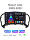 Car Audio System for Nissan Juke 2009-2020 Bluetooth USB WiFi GPS Apple CarPlay Android Auto with 9" Touch Screen