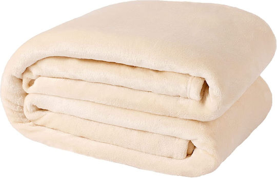 Μονή 150x210εκ. Beige