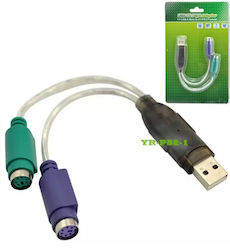 Microconnect USBA2PS2 Masculin În Feminin