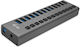 i-tec USB-Hub 13 Anschlüsse USB 3.0 mit USB-A Anschluss Grau