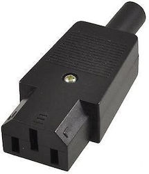 Microconnect IEC C13 - IEC C13 Cable Μαύρο C13PLUG