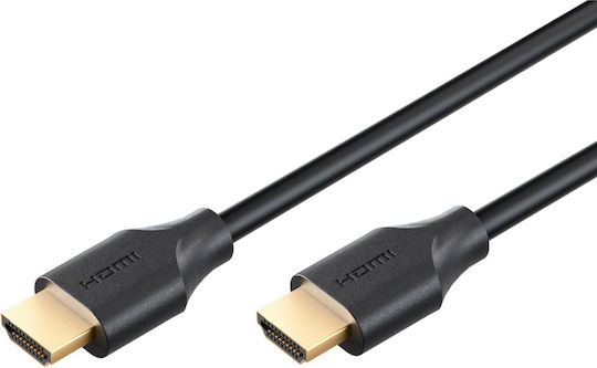 Goobay HDMI Cable HDMI Male - HDMI Male 2m Black