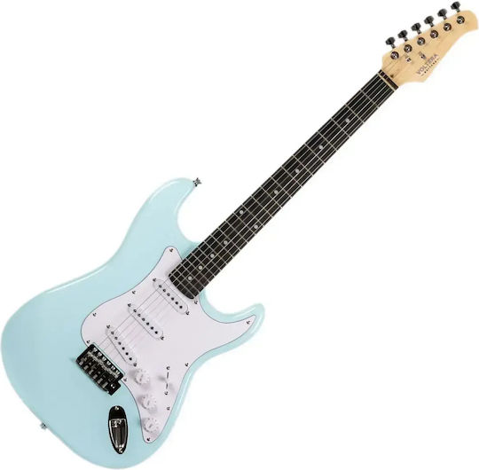 Voltera Guitars Electric Guitar ST Style with SSS Pickups Arrangement