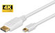 Microconnect Cable DisplayPort male - 2m Λευκό (DP-MMG-180M)