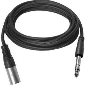 Vivolink Cable XLR Male - XLR Male Black 2m PROAUDXLRJACKS2