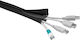 Microconnect Cablu Flex Wrap Negru 1 Bucată