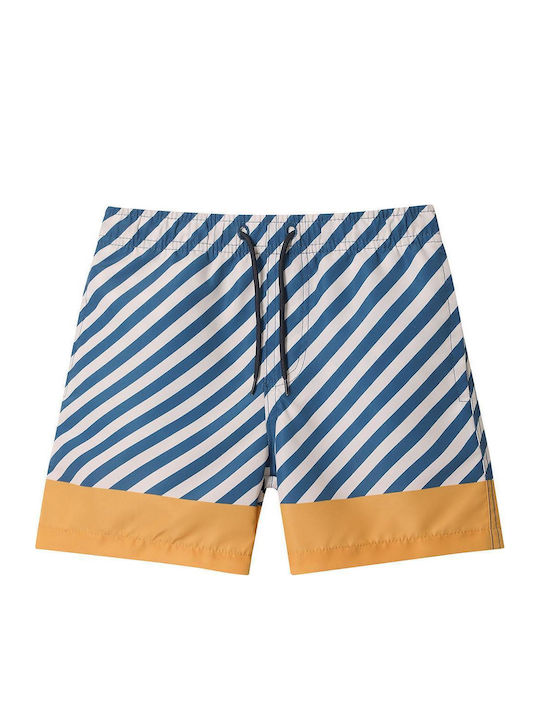 Tutete Sun Protection Stripes Blues&beyond 6-7 Years Kids Swimwear Swim Shorts Stripes Blues&beyond