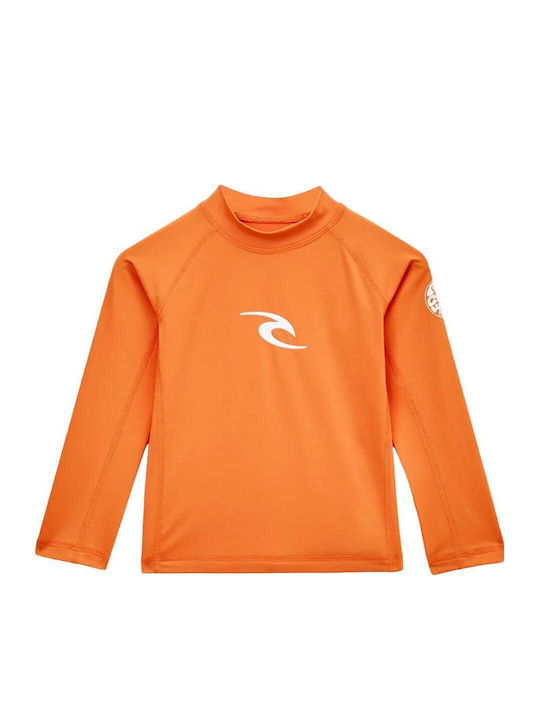 Rip Curl Kids Swimwear Rashguard Orange