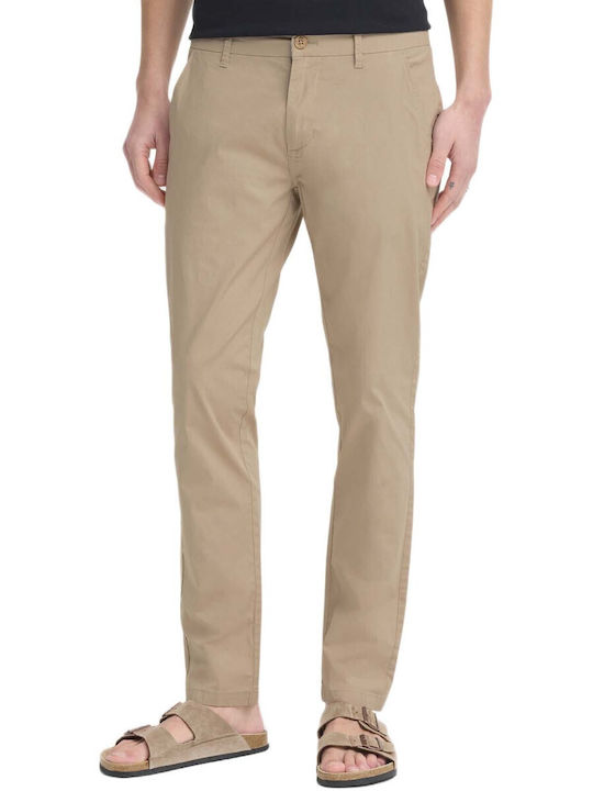 Chino Trousers In Slim Fit Beige