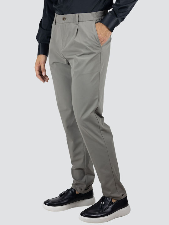 19V69 Παντελόνι Chino σε Loose Εφαρμογή Khaki