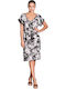 Jeannette Lingerie Women's Mini Beach Dress Black