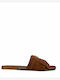 Mules with Heel in Brown Colour