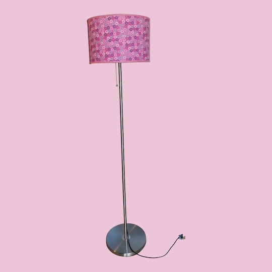 Oxygen Bubble Pink Φωτιστικό Δαπέδου με Ντουί για Λαμπτήρα E27 Ροζ
