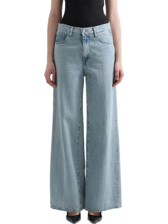 Nalaja Low Rise Women's Jean Pants in Wide Leg Style