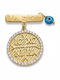 Pendant Kids Charm Constantine Coin Silver 57480003