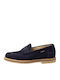 Men's Moccasins In Blue Colour 350-Blue